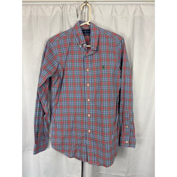 Ralph Lauren Other - Polo Ralph Lauren Plaid Button Down Shirt Custom Fit Cotton S